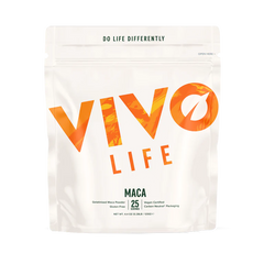vivo life gelatinisedmaca powder balance hormones boost energy improve mood 125gr