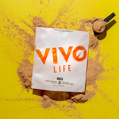 Vivo Life Gelatinised Maca Powder 25 servings | Balance Hormones | Boost Energy | Improve Mood (125gr)