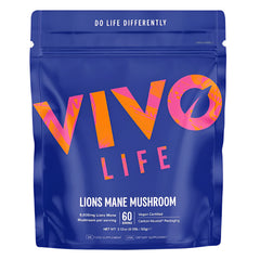 Σκόνη μανιταριού Lion's Mane (εκχύλισμα 8:1)/ 60 μερίδες - Vivo Life